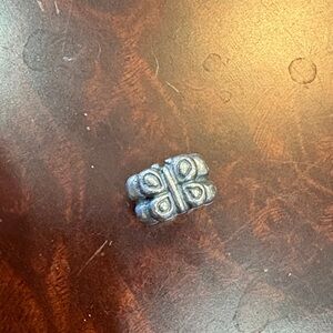 Butterfly Silver Bead Charm
